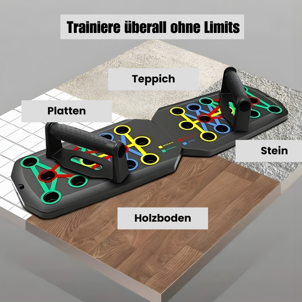 PushUp Board (Brust, Trizeps & Schulter)